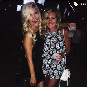 Two piece high neckhigh waisted shorts set (sold)